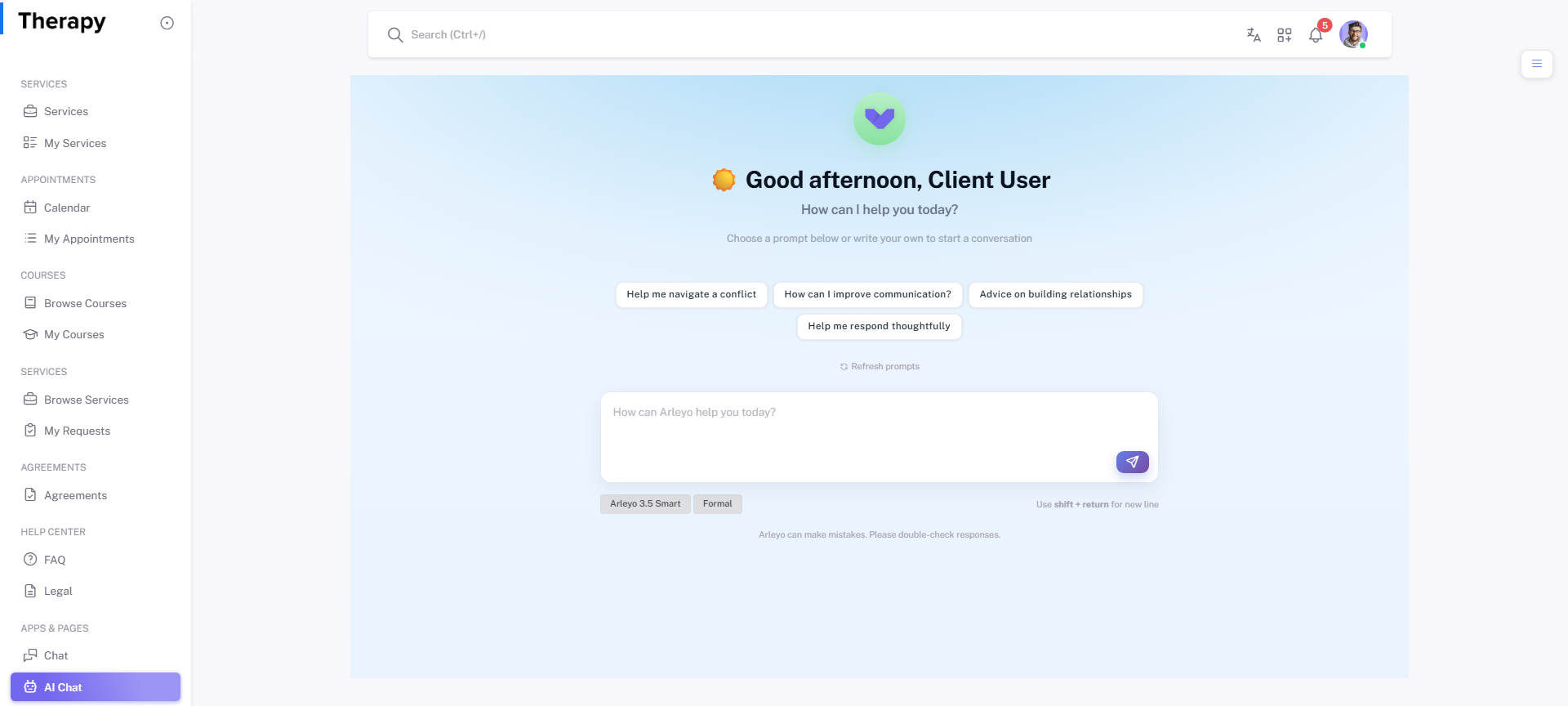 AI Assistant screenshot 1